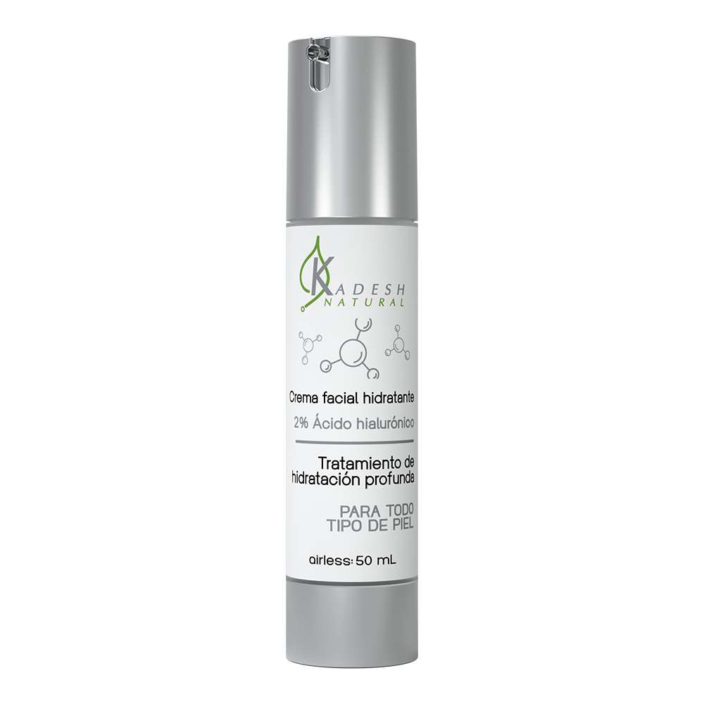 CREMA FACIAL HIDRATANTE 2% ÁCIDO HIALURÓNICO AIRLESS 50 ml