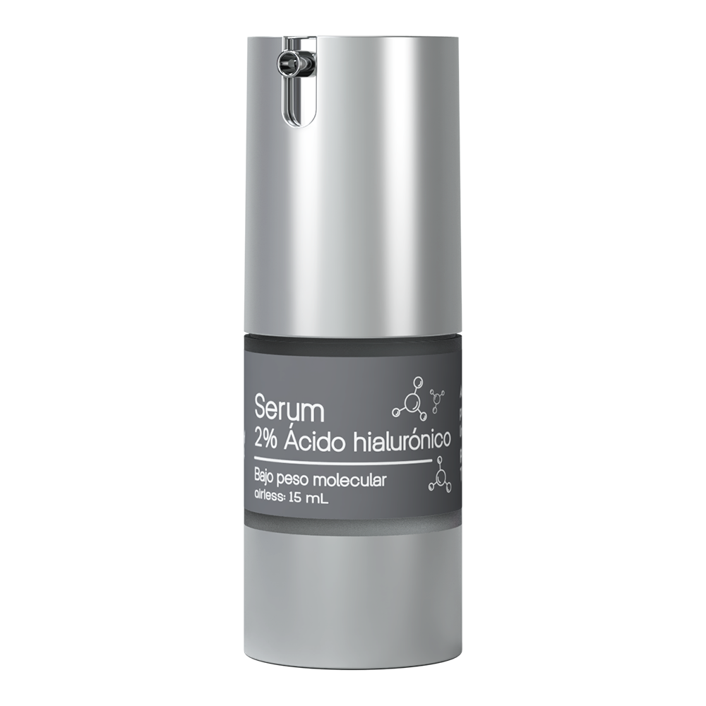 SERUM 2% ÁCIDO HIALURÓNICO BAJO PESO MOLECULAR AIRLESS 15 ml