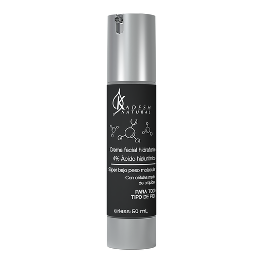 [5-01-003] CREMA FACIAL 4% ÁCIDO HIALURÓNICO CON CÉLULAS MADRE 50 ml
